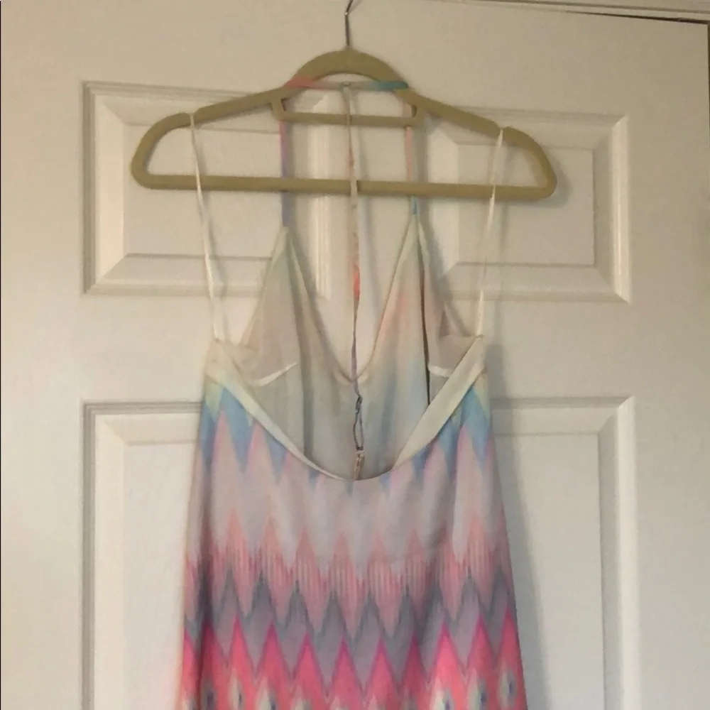 Red Dress Boutique Aura Sweet Thing Pastel Chevron Shift Dress Medium